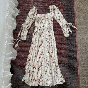 Floral reformation dress